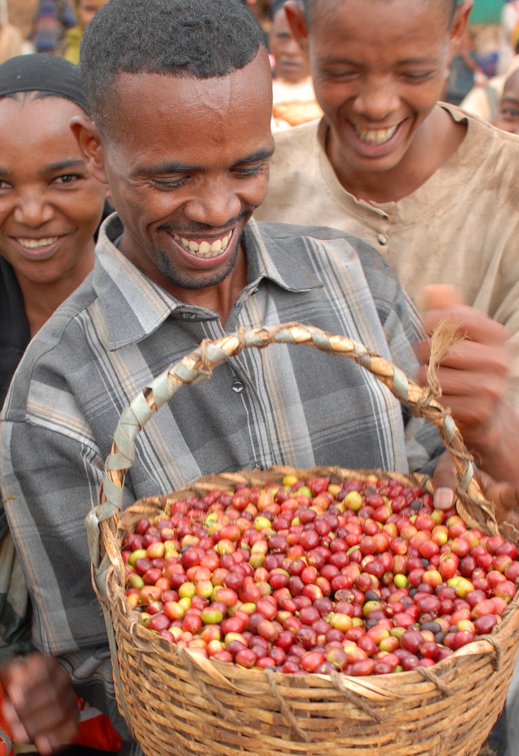 Coffee farmer Choche Market