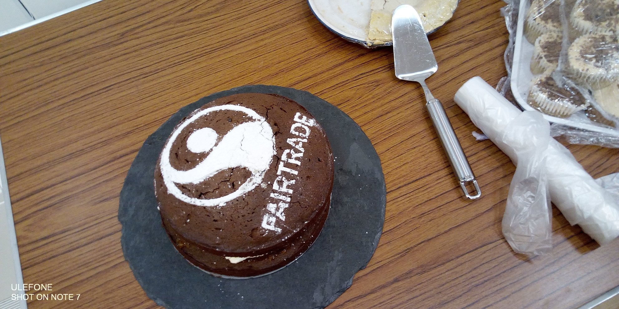 Fairtrade Cake at the Churches Service
